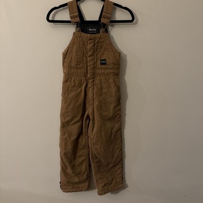 Walls Tough Wear  Insulated Coveralls Youth Med 8/10 Brown/khaki