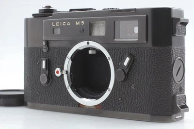 🎦Meter Works【Exc+5】Leica M5 Noir 35mm Télémètre Film Camera Manuel JAPON - Photo 1/4