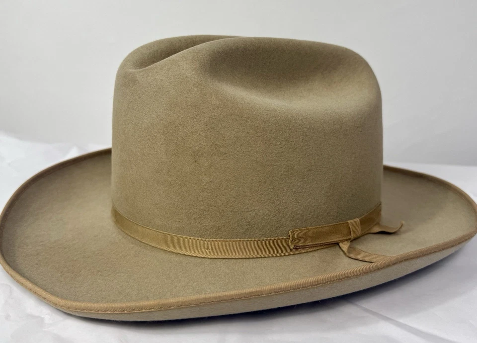 Vintage 1950s 60s John B. Stetson 3X Beaver OPEN ROAD 7 VG+ Condition - Image 2 of 4