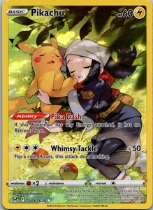 Pikachu TG05/TG30 Lost Origin Trainer Gallery Holo