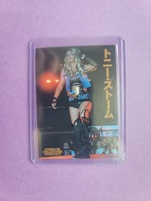 Toni Storm Hand Signed Stardom Collection Card 2017 Rookie Autograph #55 AEW