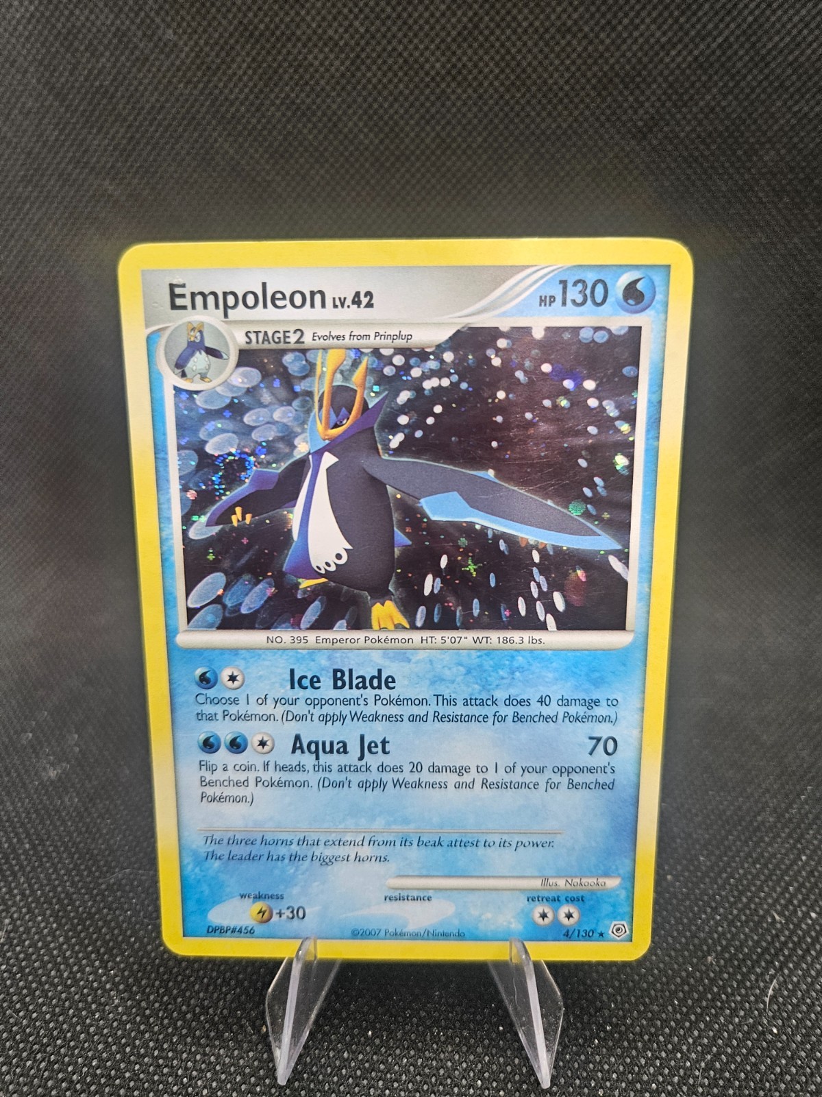 Empoleon 4/130 Pokemon Diamond and Pearl Holo LP