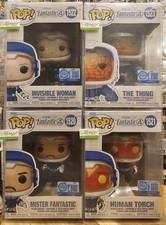 Los Cuatro Fantásticos Paquete De 4 Exclusivo Objetivo Nuevo Figura Vinilo Funko Pop