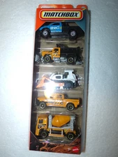 Matchbox 2026 Newest Construction Crew 5 Pack VHTF