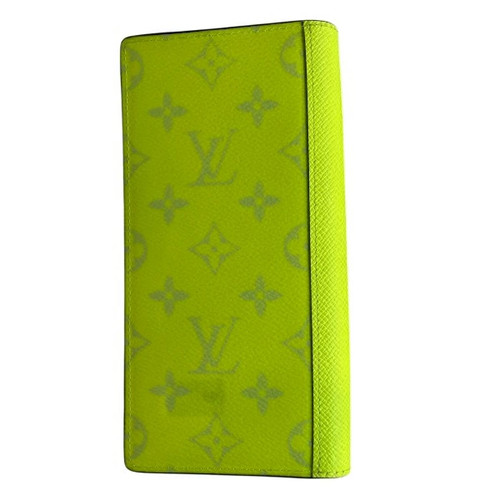 LOUIS VUITTON Taigarama Portefeuille Long Wallet M30947 Yellow Used