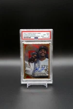 2021 Topps Gold Label Ke’Bryan Hayes Rookie Autograph RC Framed Auto Red # /25