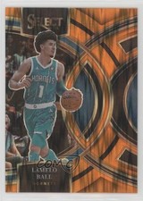 2023-24 Panini Select Premier Level Orange Flash Prizm LaMelo Ball #148 1jx9