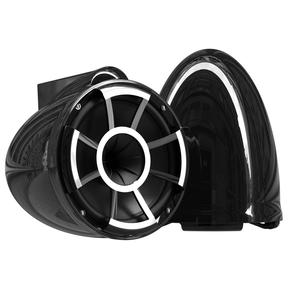 Altavoces de torre de montaje Wet Sounds REV 10 X negros Foto 2 de 2