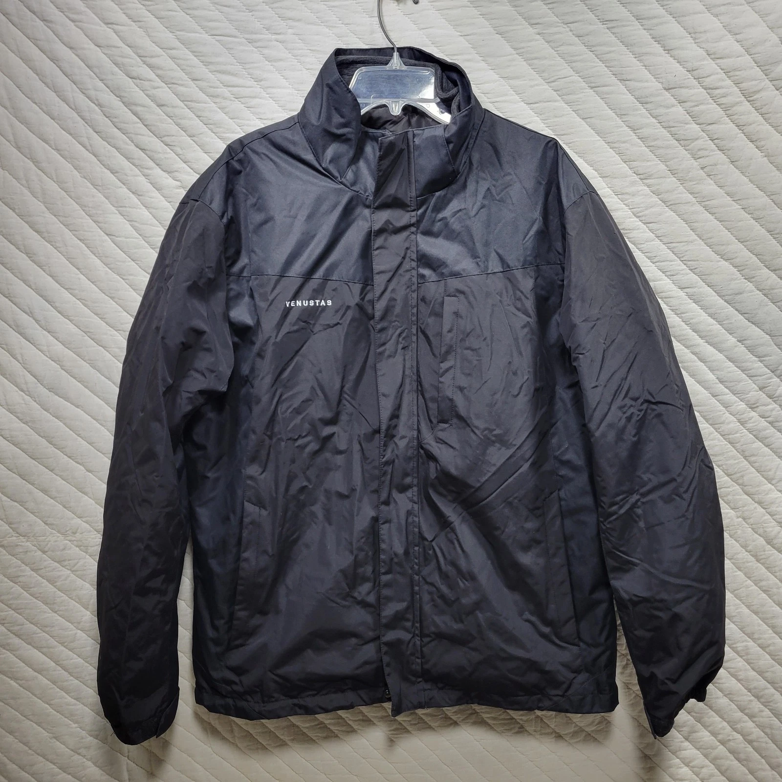 Venustas Men’s 2in1 Heated Black Windbreaker Jacket Size Large NO BATTERY
Opens in a new window or t