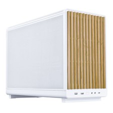 Lian Li A3 microATX Mid-Tower Computer Case - Wooden White