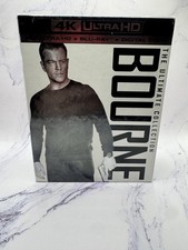 Bourne The Ultimate Collection 4K UHD Blu-ray 5-Film Box Set Matt Damon Action