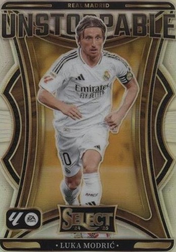 LUKA MODRIC 2024-25 Select La Liga Gold Wave Prizm /10 Real Madrid