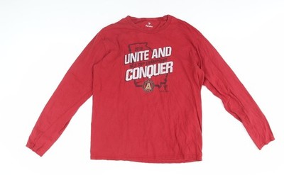 T-Shirt Herren UK Größe L Fanatics Rot