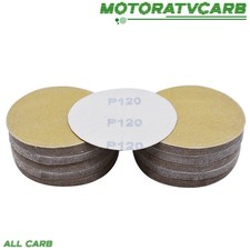 ALL-CARB 100 Pcs 5" 240 Grit Disc Hook Loop Pads Sanding Discs Flocking NO-Hole 0.14 per gallon
