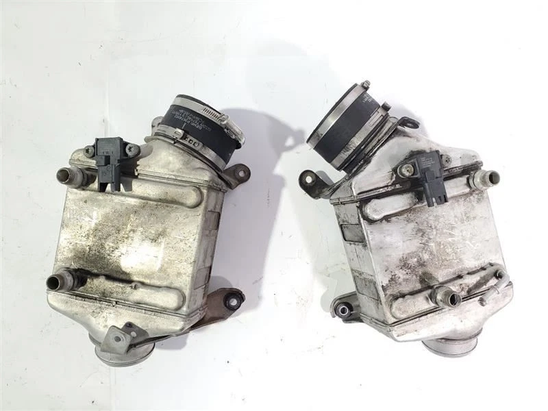 Pair Of Intake Coolers 4.4L Gas OEM 2011 BMW 550I - Image 2 of 4