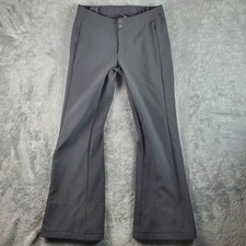 The North Face Pants Womens M Black Ski Snow Fleece Lined Flared Leg Winter AR1X