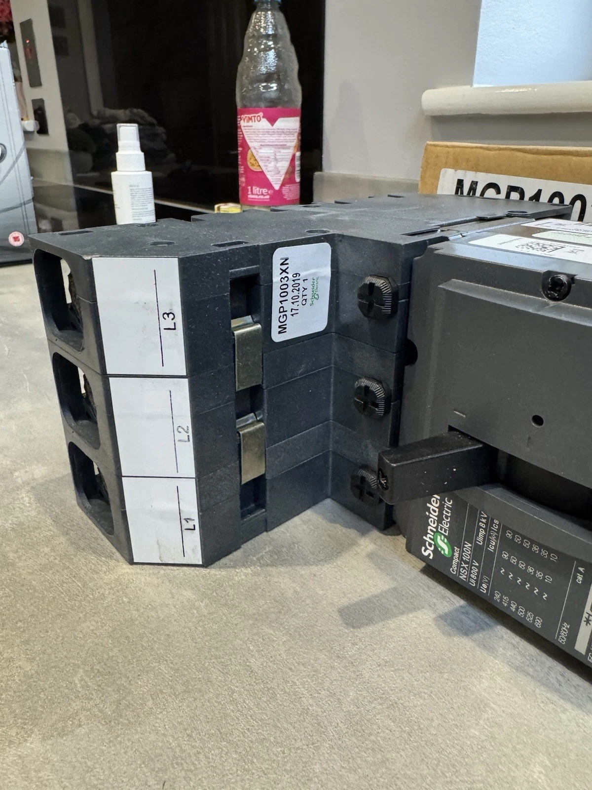 Schneider MGP1003X Compact NSX 3 Pole MCCB 36KA Brand New In Box 7