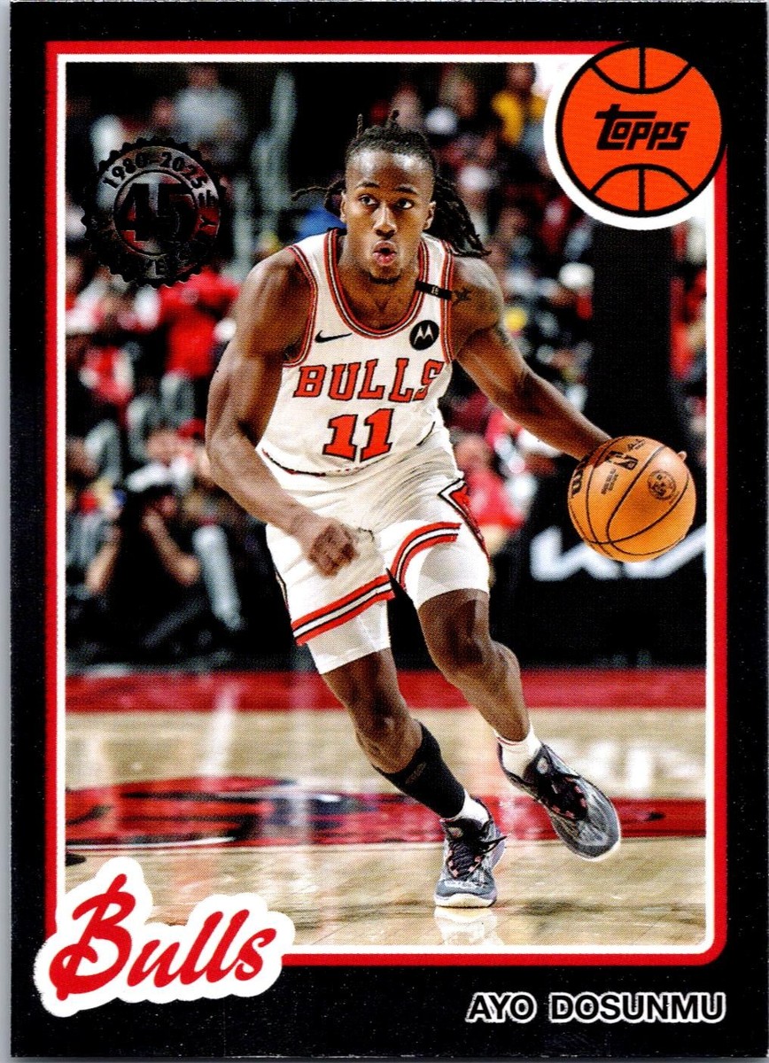 Ayo Dosunmu 2025-26 Topps #80BK-21 1980-81 Topps Basketball