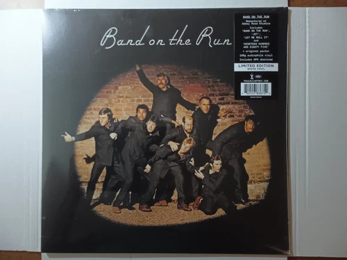 paul mccartney & Wings/Band on the run 2017 On White Vinyl / STILL SEALED