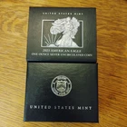 2025 W American Eagle One Ounce Silver Uncirculated Coin 25EG OGP COA US Mint