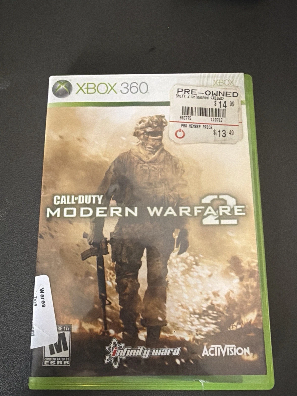Call of Duty: Modern Warfare 2 (Microsoft Xbox 360, 2009)