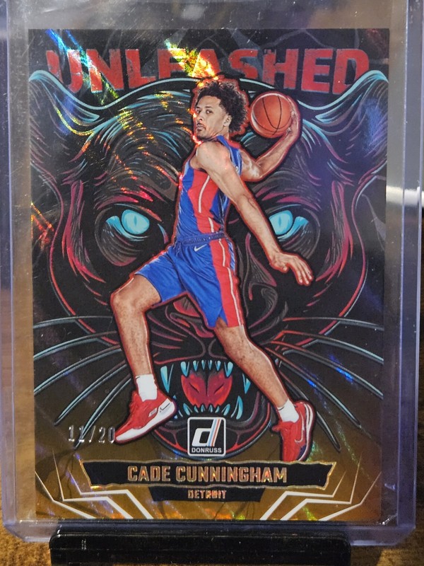 2025-26 Donruss Unleashed Cade Cunningham /20