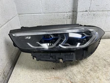 2019 BMW M850I OEM Laser Headlight Driver Left Side Part Number 873958905
