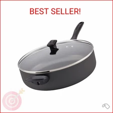 Farberware Dishwasher Safe Nonstick Jumbo Cooker/Saute Pan with Helper Handle - 
