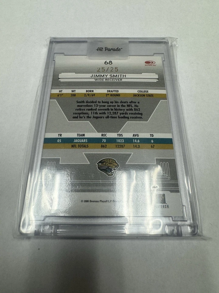 Jimmy Smith 2006 Leaf Certified Auto /25 - Image 2 of 2