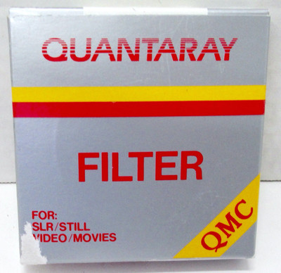 Quantaray 55mm QMC-UV Filter Made in Japan SLR Still Video Movies Multi-Coated