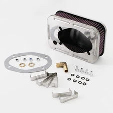 Washable Air Filter Cleaner Assembly For Weber DFEV DFAV 32/36 Carb 1 7/8" Tall