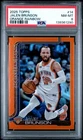 2025 TOPPS ORANGE RAINBOW #14 JALEN BRUNSON 5/25 PSA 8