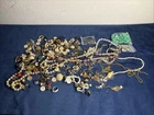 VTG Costume Jewelry LOT Almost 2 LBS For  Craft, Repair.