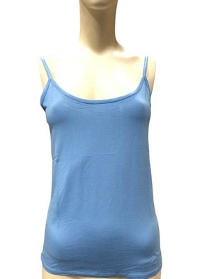MAVI Damen Sommertop Top BASIC TANK TOP, Blau horizon, S