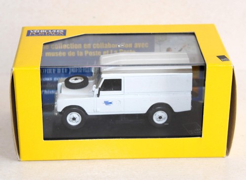 Land Rover Serie III Atlas 1/43 - Poste Anglaise Royal Mail 1978 - Miniature Jaune