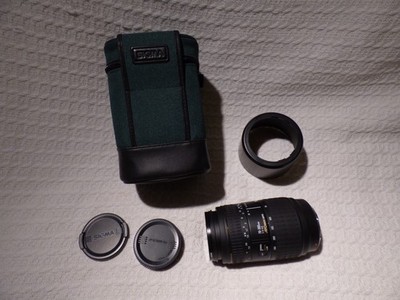 Sigma 70-300mm 1:4-5.6 APO Super Kamera Objektiv & Tasche - Minolta AF Mount
