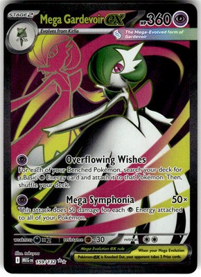 Mega Gardevoir ex - Mega Evolution #159/132 - Near Mint - Normal