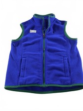 Polo Ralph Lauren Blue Fleece Vest Size 7