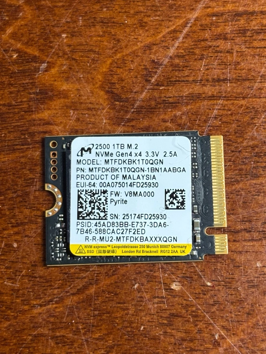 25+ Micron Solid State Drives M.2 Interface for sale | Updated Oct