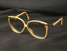 Vintage Christian Dior 2279 Yellow Eyeglass Sunglass Frames Only Made in Germany