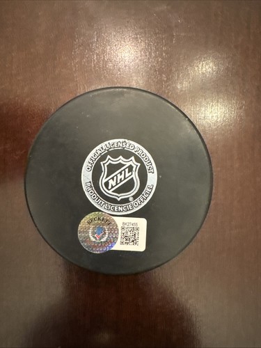 Conor Sheary Signed Buffalo Sabres Logo Puck Beckett BAS COA - Picture 2 of 2