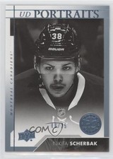 2017 Upper Deck Portraits Rookies Platinum Blue 8/25 Nikita Scherbak #P-62 0c3