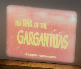 16mm movie The War of the Gargantuas 1966 godzilla