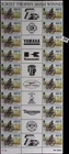 // 20X ISLE OF MAN 1996 - MNH - MOTORCYCLING - SPORTS