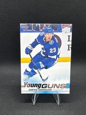Upper Deck 2019-20 Young Guns Rookie #224 Carter Verhaeghe Lightning