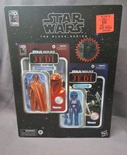 Star Wars Black Series Emperor   s Royal Guard & Tie Fighter Pilot  Carbonized