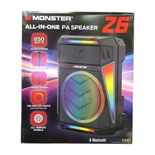 Monster Z6 All-In-One PA Speaker System, 650W with Auracast Bluetooth
