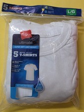 Hanes T Shirts 5 Pack Boys Short Sleeve Ultimate Super Soft Lightweight TagFree