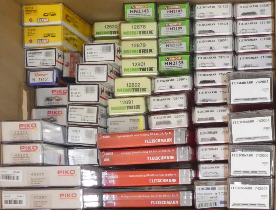 Minitrix 12879 Leerkarton Leerverpackung Spur N 1:160 HL-M6 å