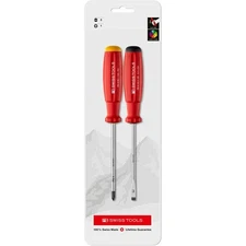 PB Swiss Tools PB 8261.CN SwissGrip Screwdriver Set, 2 Pcs